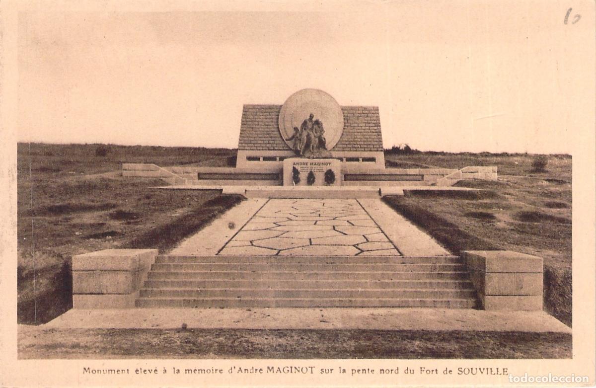 Postcards: Postal Monumento Andr&eacute; Maginot Fort de Souville Verdun