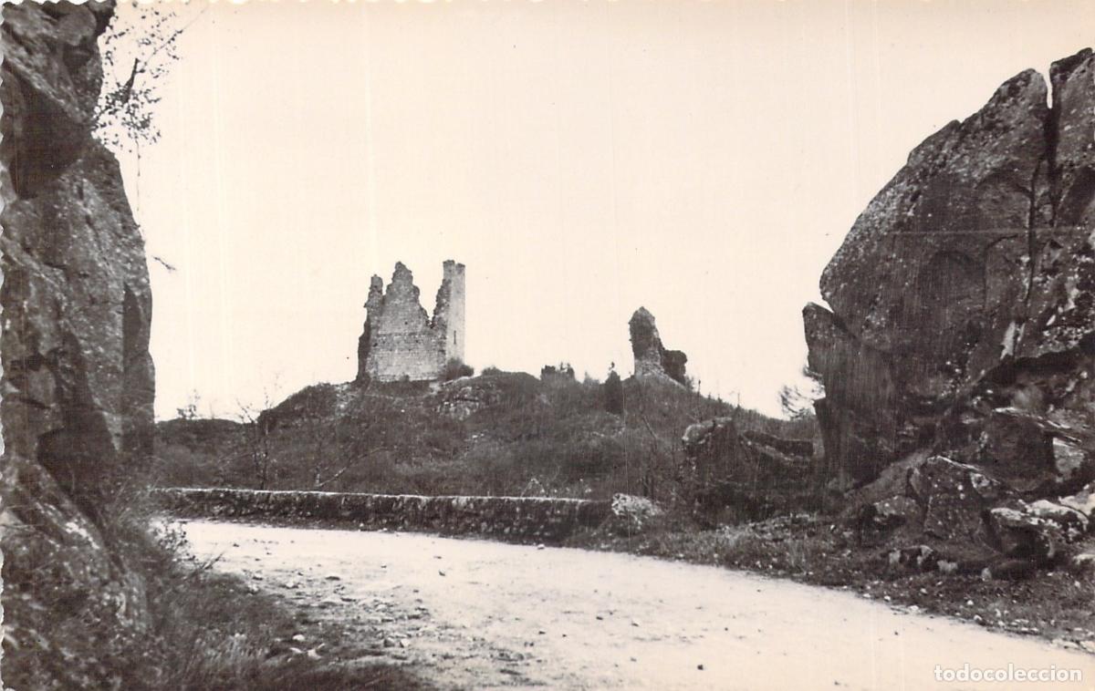 Postales: Postal de Crozant Creuse - Le Rocher Coup&eacute; y Ruinas del Castillo