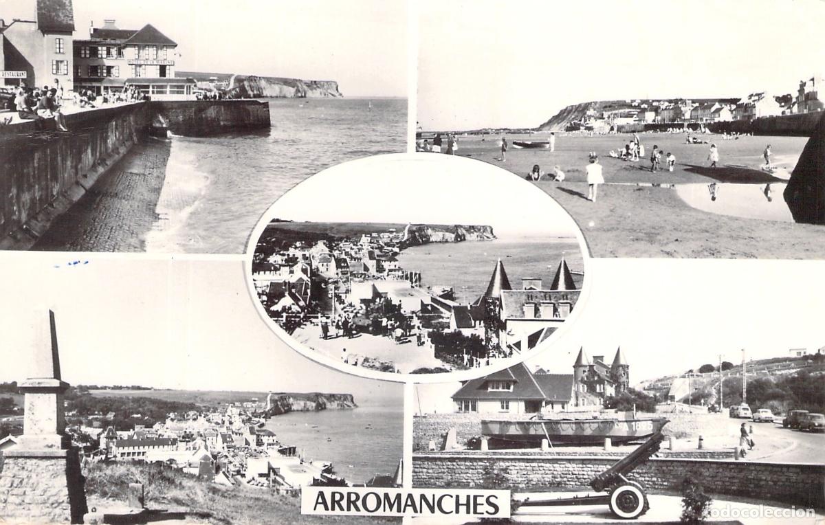 Postales: Postal Multivista de Arromanches Calvados Normand&iacute;a Francia