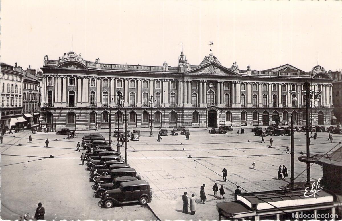 Postales: Postal de Toulouse Plaza del Capitole y Ayuntamiento