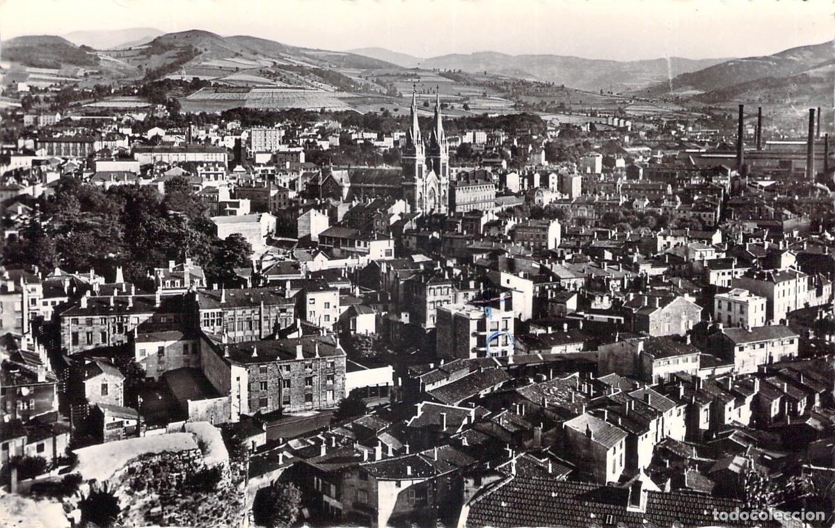 Postales: Postal de la Vista General de Saint-Chamond en Francia