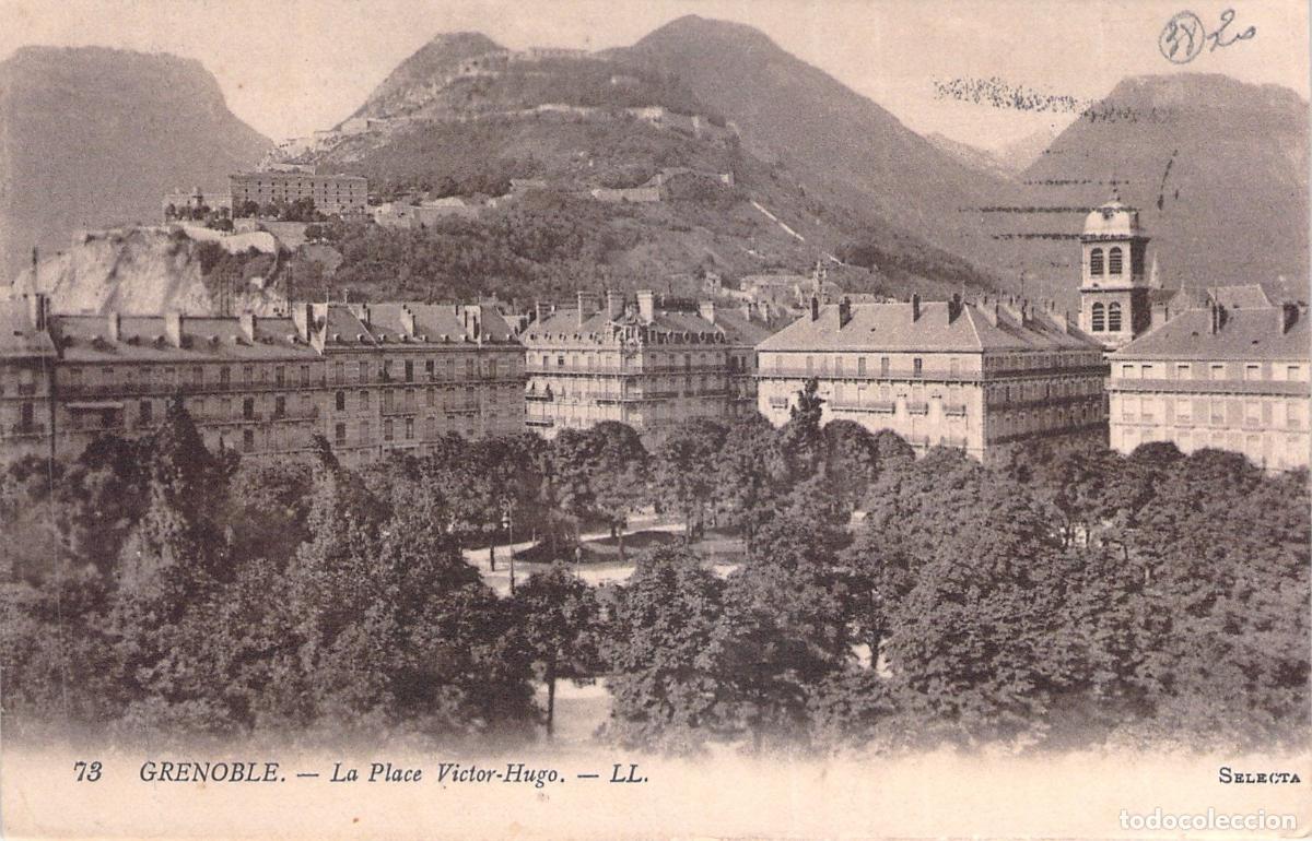Postales: Tarjeta Postal Grenoble La Place Victor-Hugo Francia
