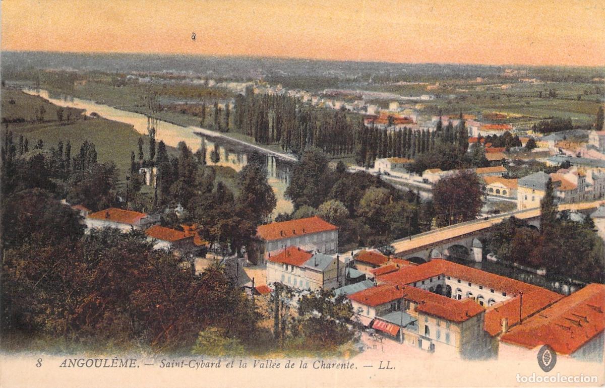 Postales: Postal de Angoul&ecirc;me: Saint-Cybard y el Valle del Charente