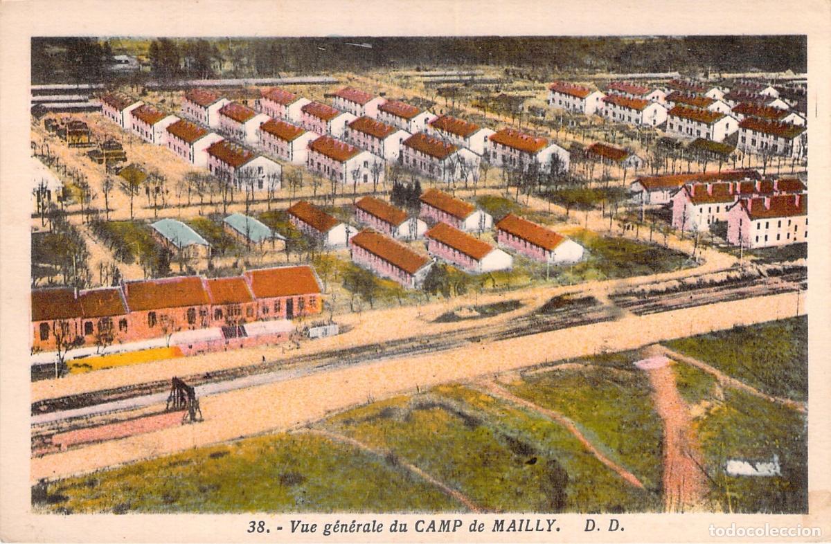 Postales: Postal de la Vista General del Camp de Mailly, Francia