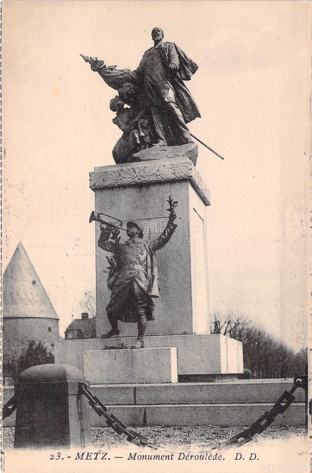 Postcards: Postal de Metz - Monumento D&eacute;roul&egrave;de de Daniel Delboy
