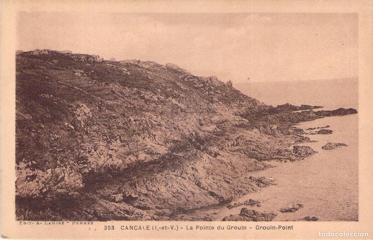 Postkarten: Postal de La Pointe du Grouin, Cancale, Breta&ntilde;a