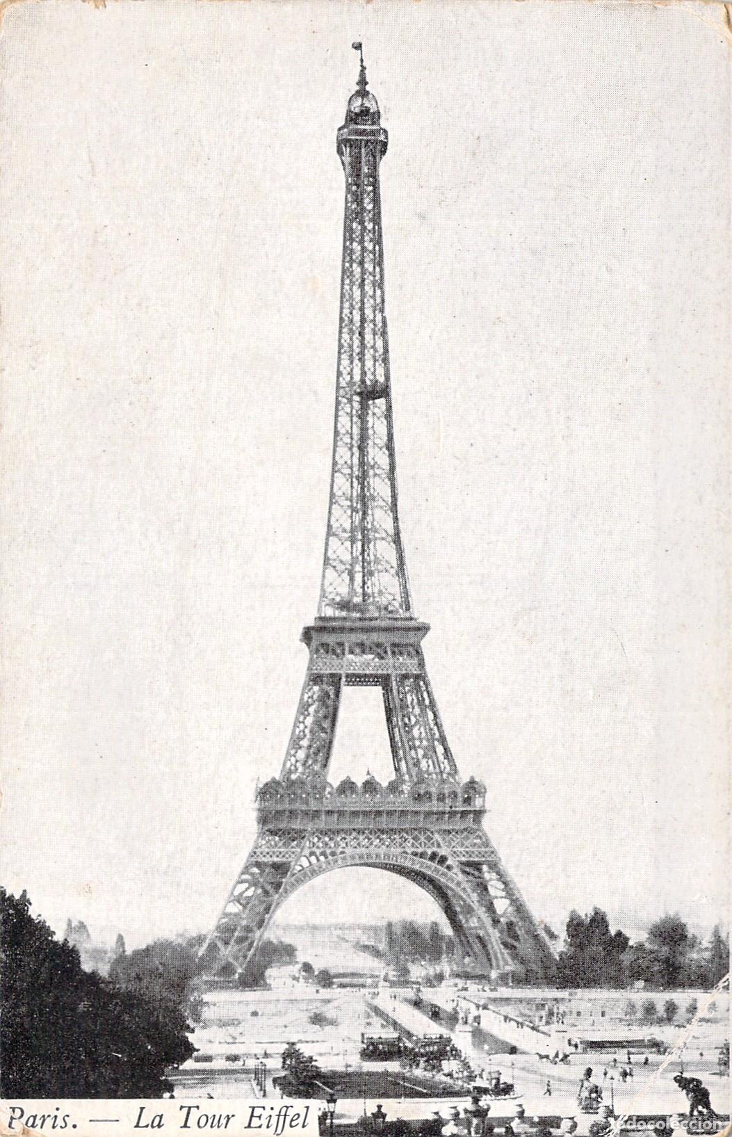 Postales: Tarjeta Postal de la Torre Eiffel en Par&iacute;s, Francia
