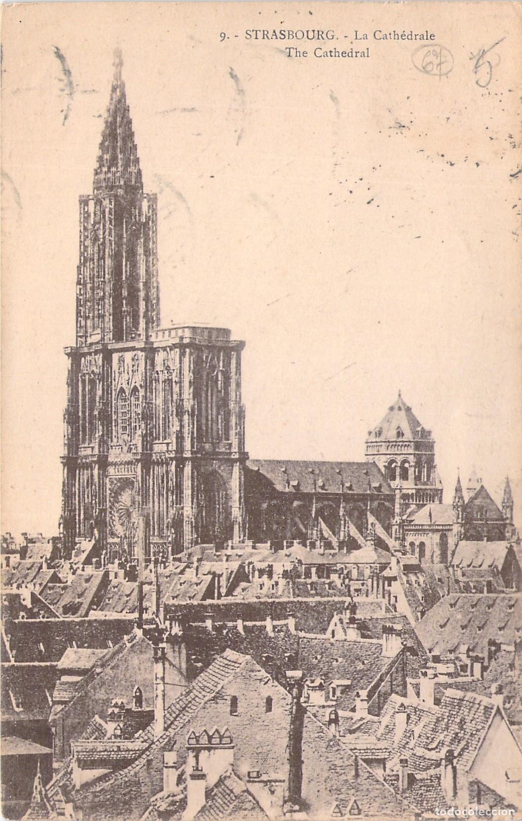 Postales: Postal de la Catedral de Estrasburgo, Francia