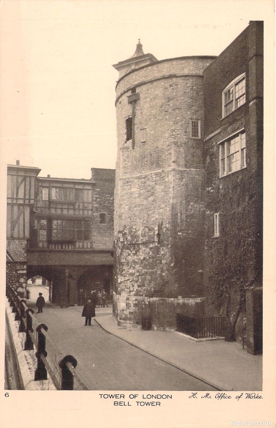 Postales: Postal de la Torre de la Campana, Torre de Londres