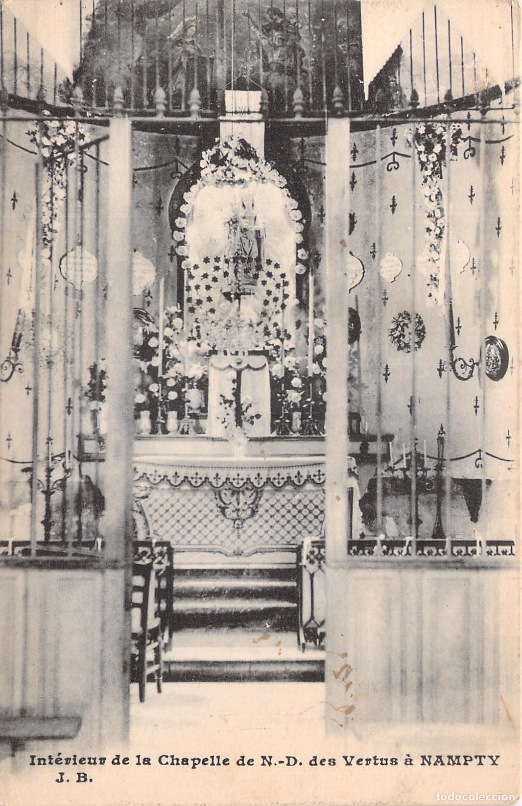 Postales: Postal de la Capilla de Notre-Dame des Vertus en Nampty