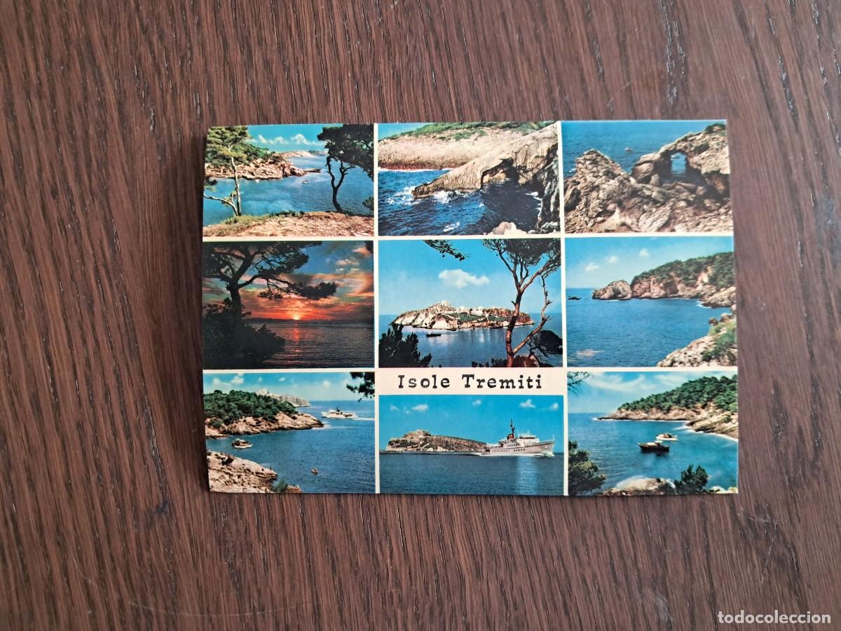 Postales: postal de Italia, diferenes vistas, Isole Tremiti, a&ntilde;os 70.