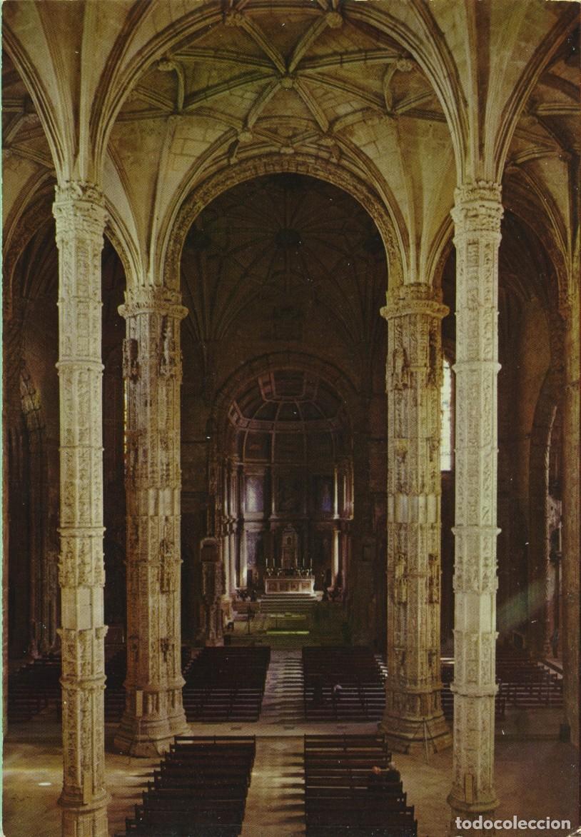 Postales: N&ordm; 145-LISBOA. Portugal. Mosteiro dos Jer&oacute;nimos (Igreja). Sin circular. ED. COLEC&Ccedil;AO D&Uacute;LIA