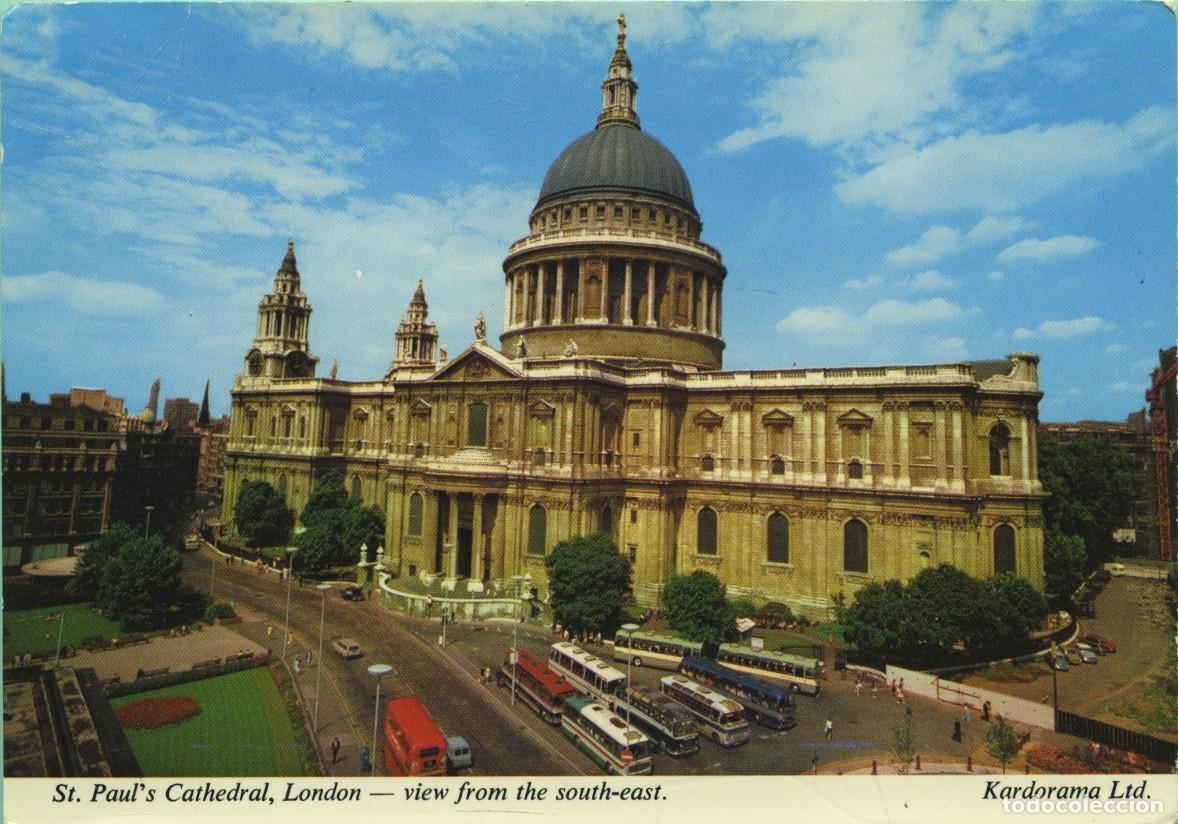 Postales: LONDRES. Catedral de San Paul. Sin circular. ED. W.W. ROBERTS
