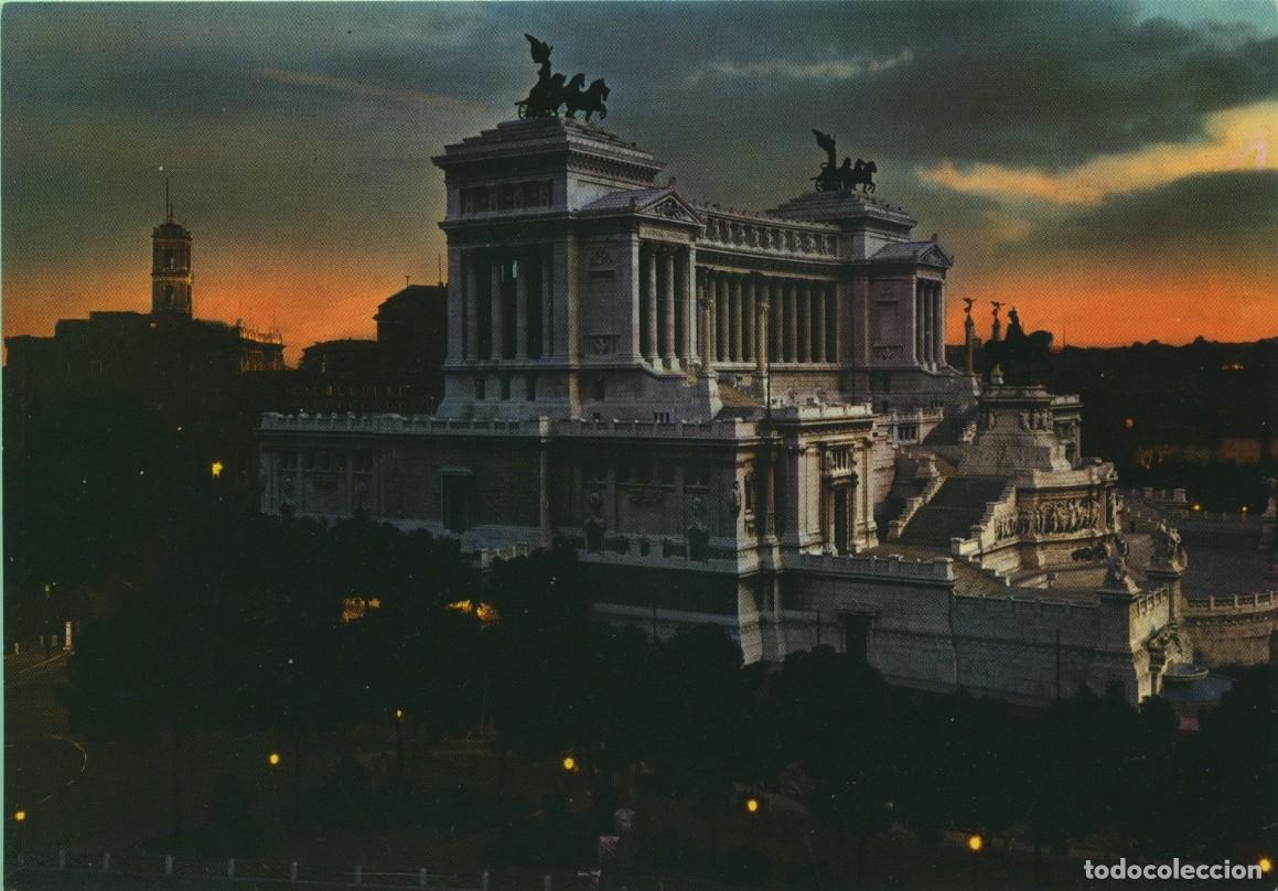 Postales: N&ordm; 559-ROMA. Italia. Monumento a Vittorio Emanuele II. Sin circular. ED. VERDESI