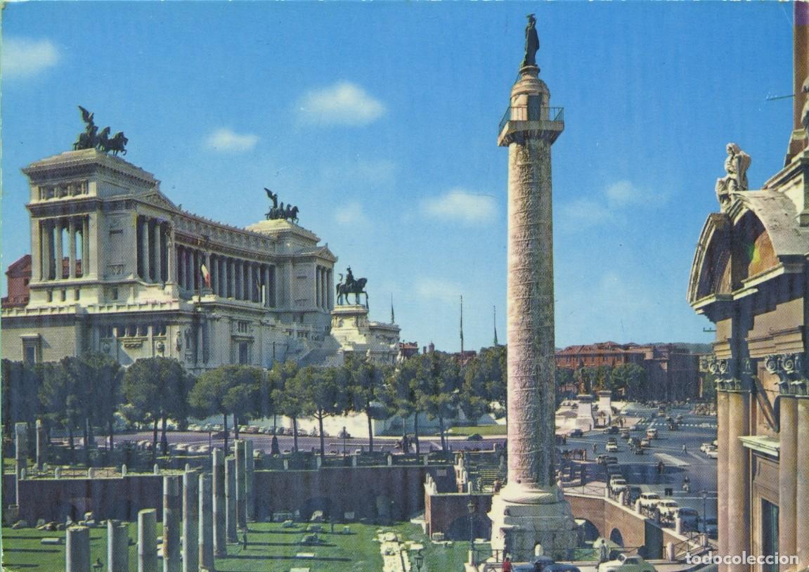 Postales: N&ordm; 233/V 973-ROMA. Italia. Altar de la Patria. Sin circular. ED. FOTORAPIDACOLOR TERNI