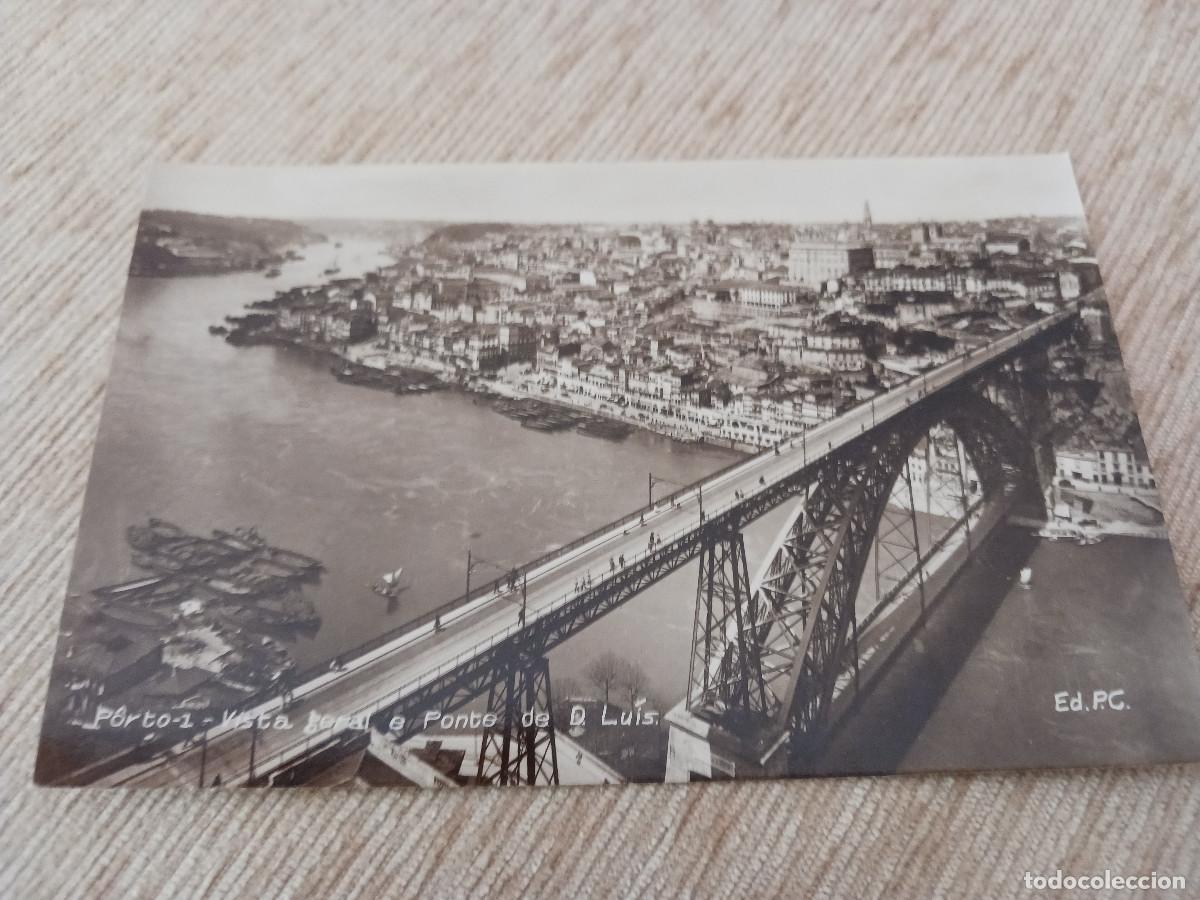 Postales: 1 porto vista geral ponte de d. luis, ed. P.C.