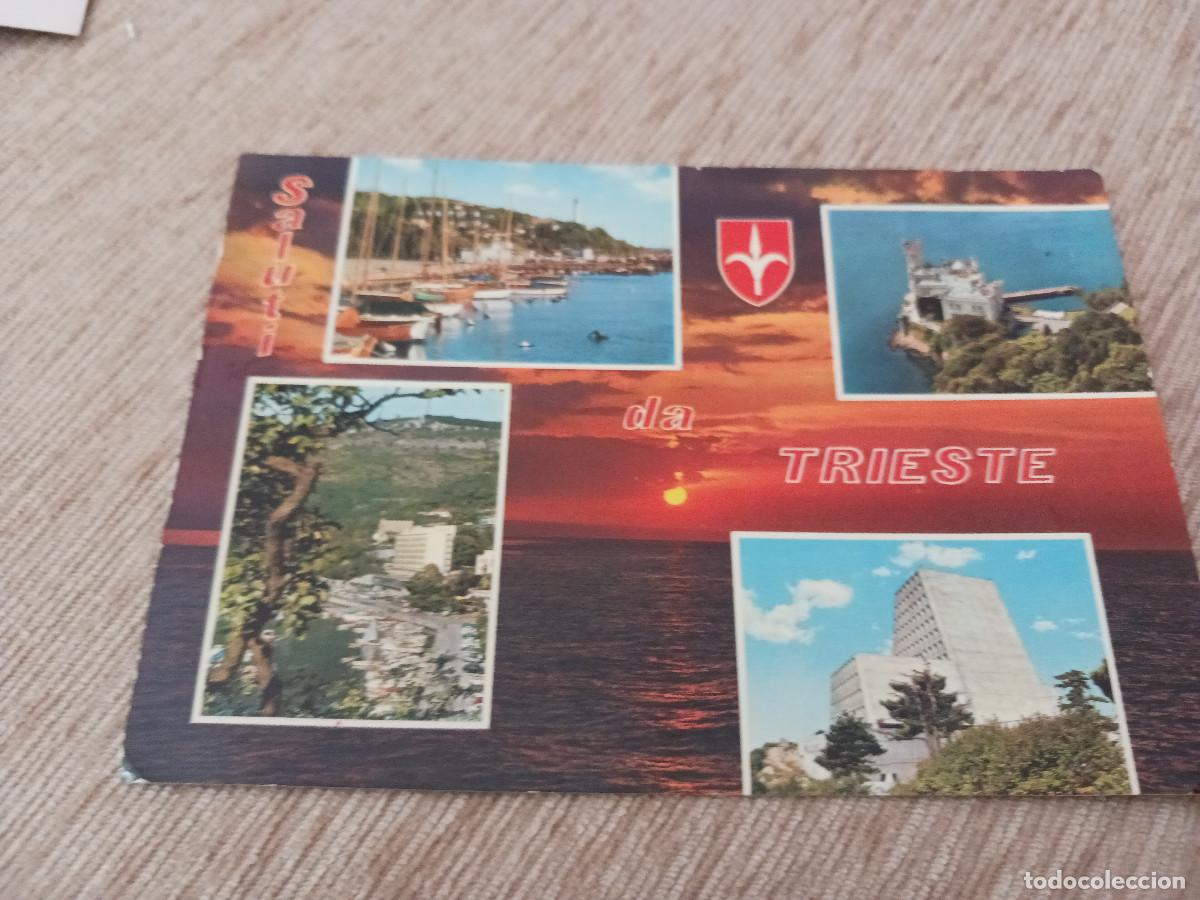 Postales: trieste, diversas vistas