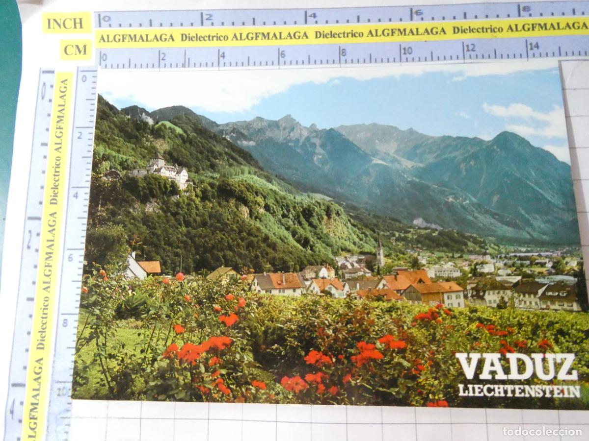 Postales: POSTAL DE LIECHTENSTEIN. VADUZ. 732