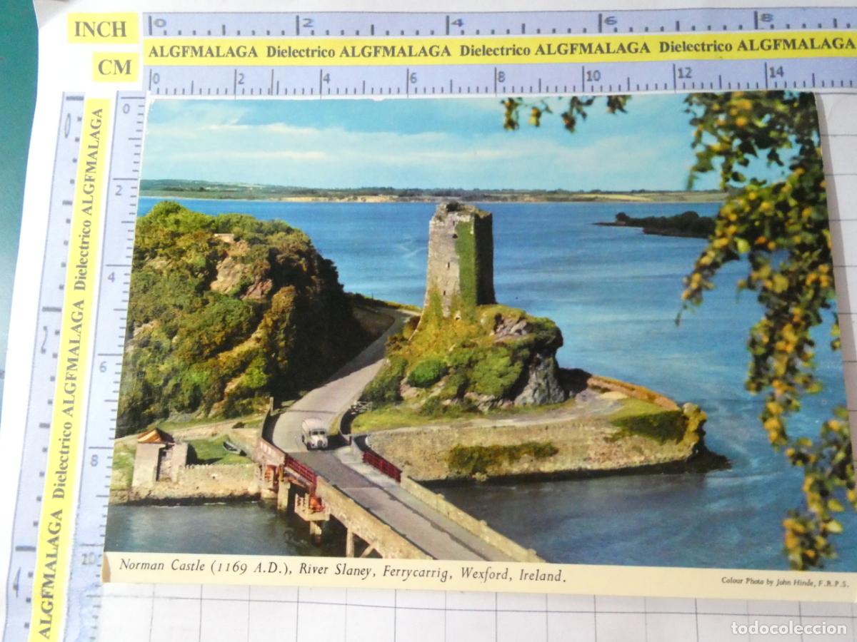 Postales: POSTAL DE IRLANDA. WEXFORD NORMAN CASTLE RIVER SLANEY. 745