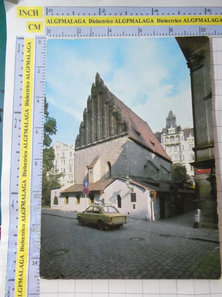 Postales: POSTAL DE CHECOSLOVAQUIA. ANTIGUA SINAGOGA JUD&Iacute;A. 759