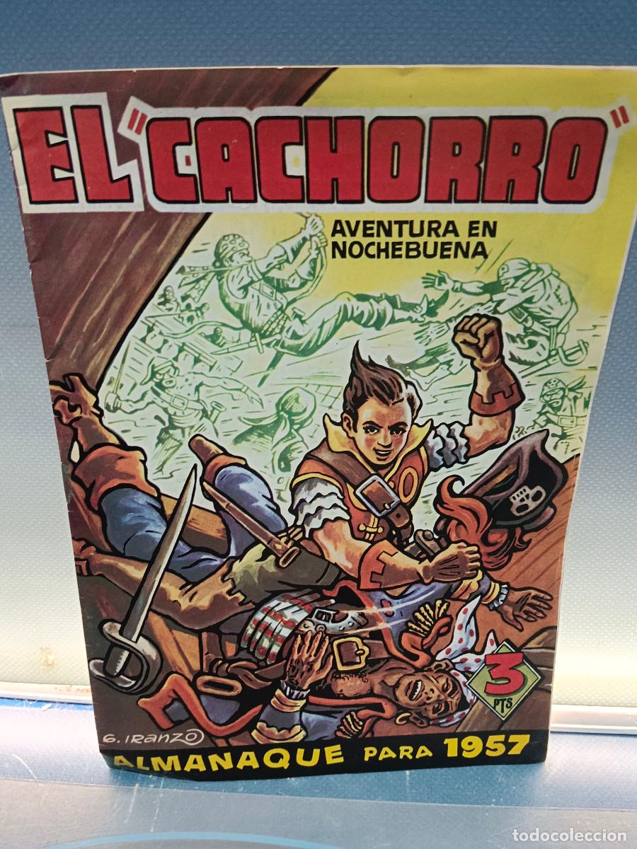 Postales: El Cachorro, aventura en nochebuena - Almanaque para 1957 - edicion 1983
