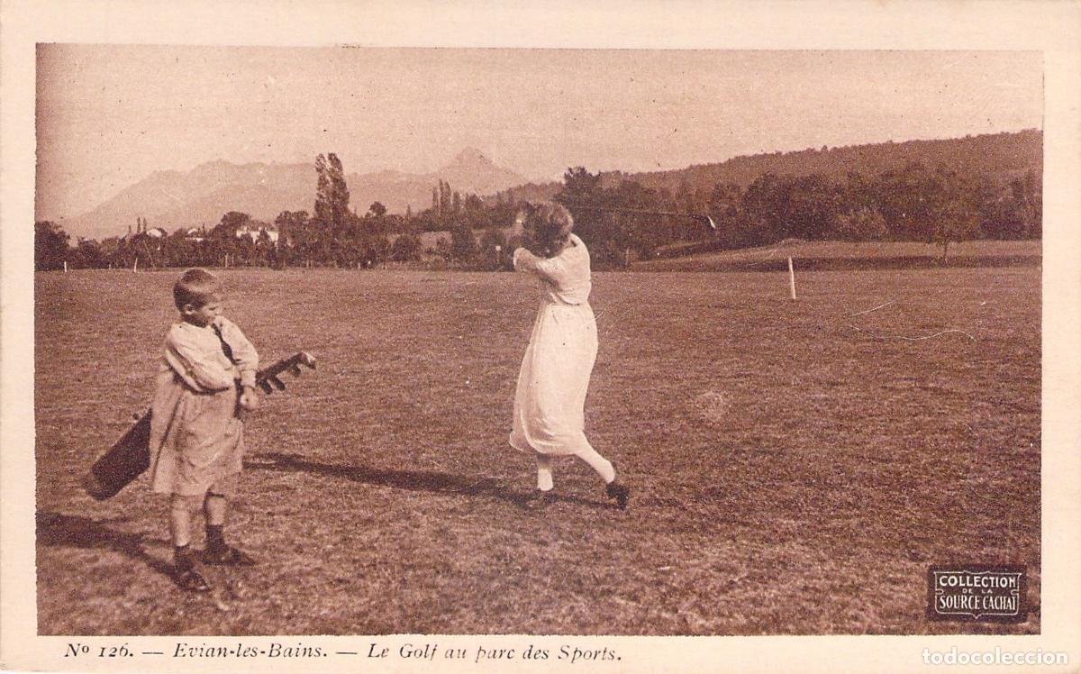 Postales: Postal de Evian-les-Bains El Golf en el Parque de Deportes