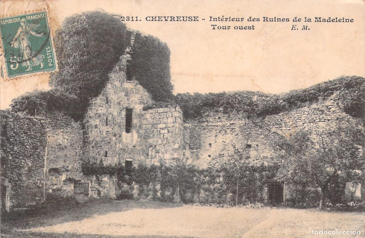 Postales: Postal de las Ruinas de la Madeleine en Chevreuse