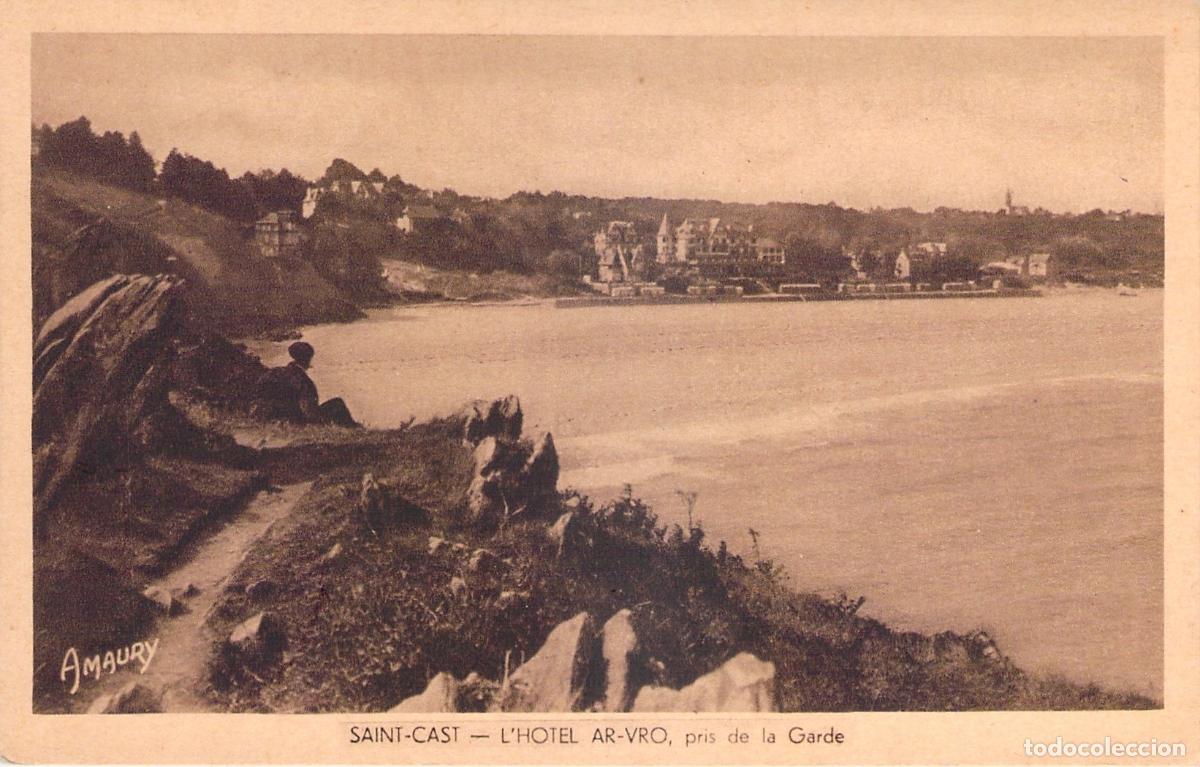 Postales: Postal de Saint-Cast: Hotel Ar-Vro desde la Garde