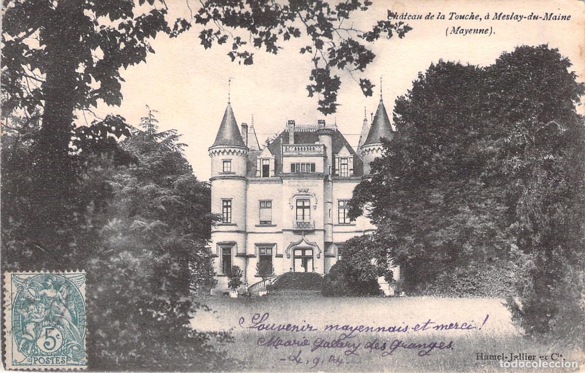 Postales: Postal Castillo de la Touche en Meslay-du-Maine Francia