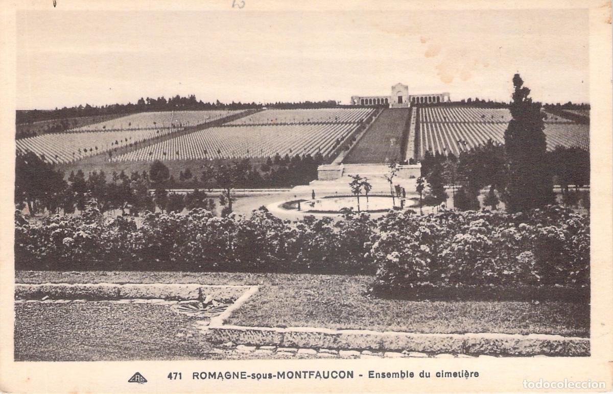 Postales: Postal del Cementerio Americano de Romagne-sous-Montfaucon