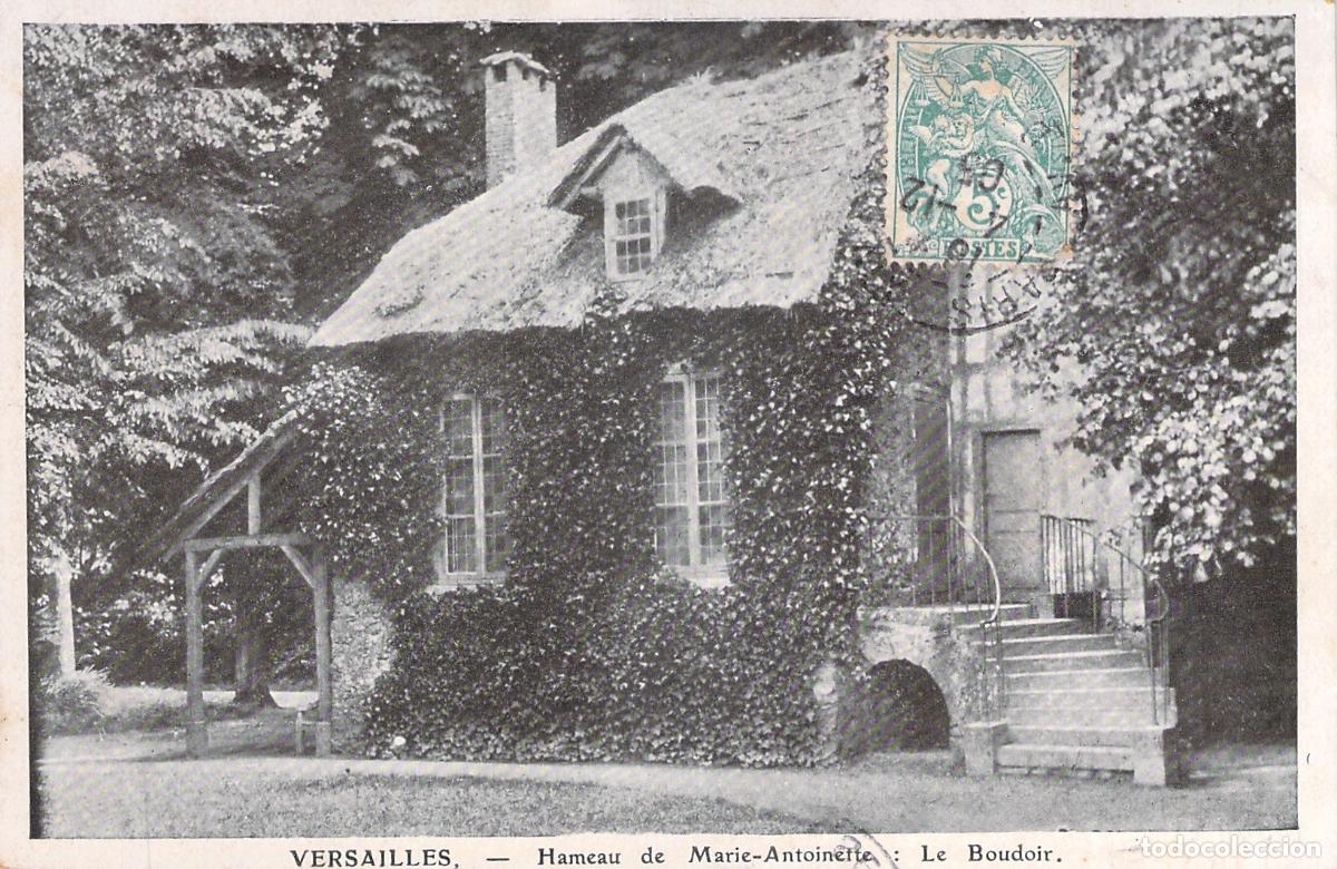 Postales: Tarjeta Postal de Versailles Le Boudoir Hameau de Marie-Antoinette