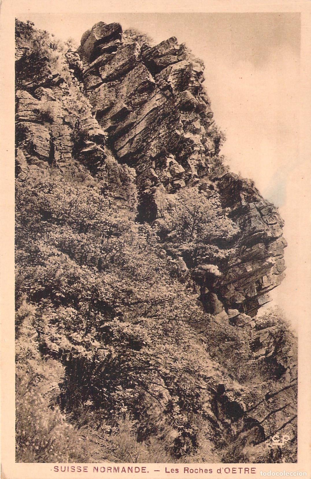 Postales: Postal de Les Roches d'O&euml;tre en la Suiza Normanda