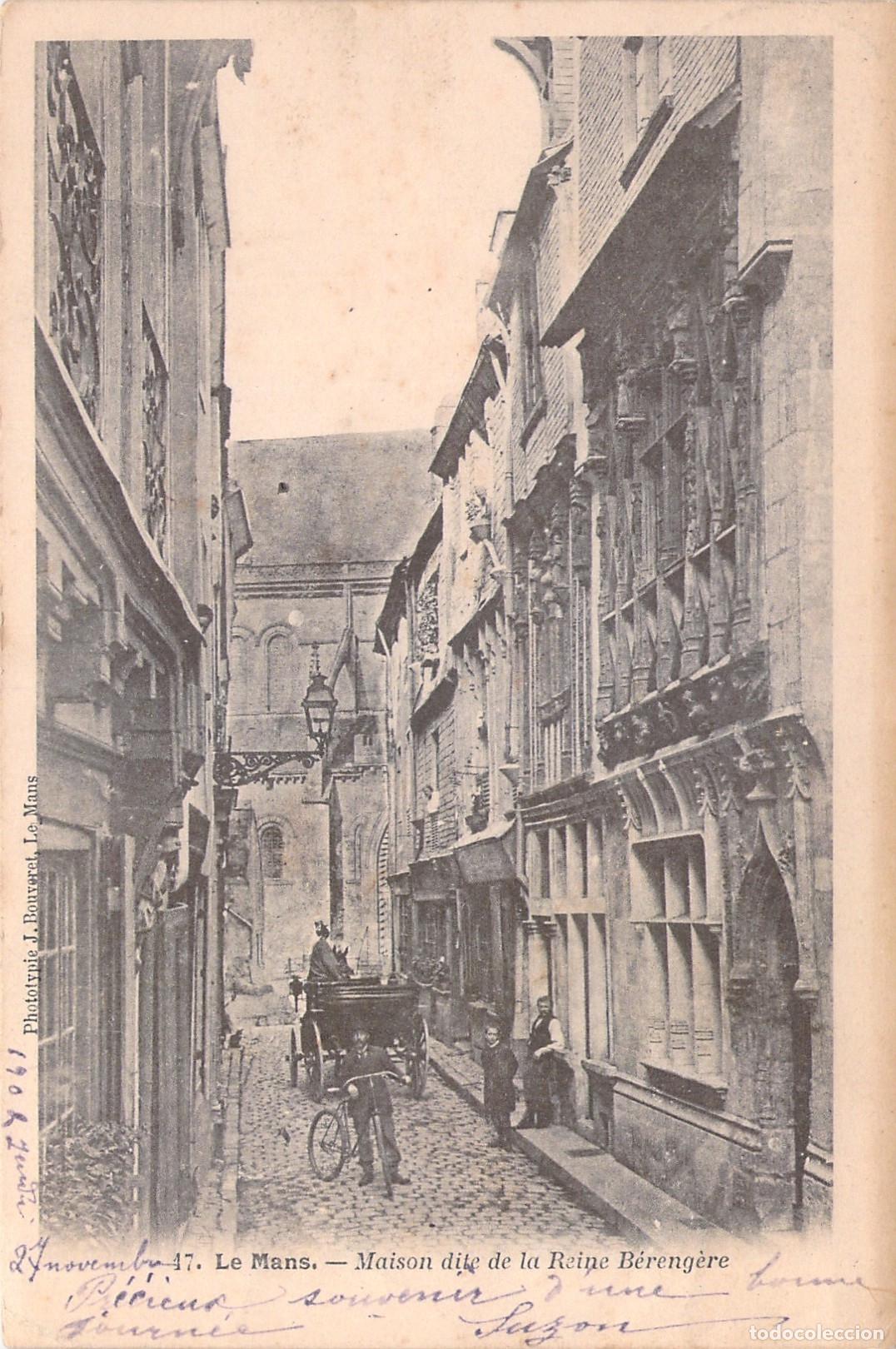 Cartes Postales: Postal de Le Mans con la Casa de la Reina Berenguela