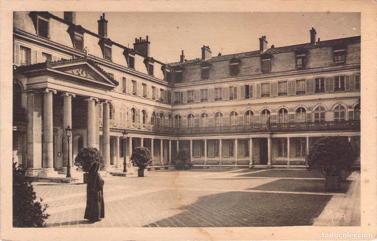Cartes Postales: Postal Maison des Augustines, Patio Interior, Par&iacute;s, Francia