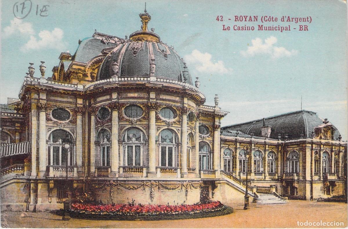 Postales: Postal del Casino Municipal de Royan, C&ocirc;te d'Argent