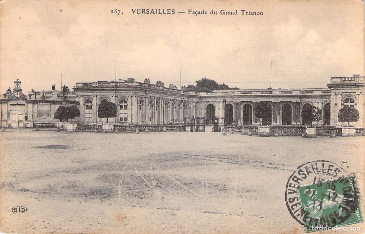 Postkarten: Postal de la Fachada del Grand Trianon en Versalles
