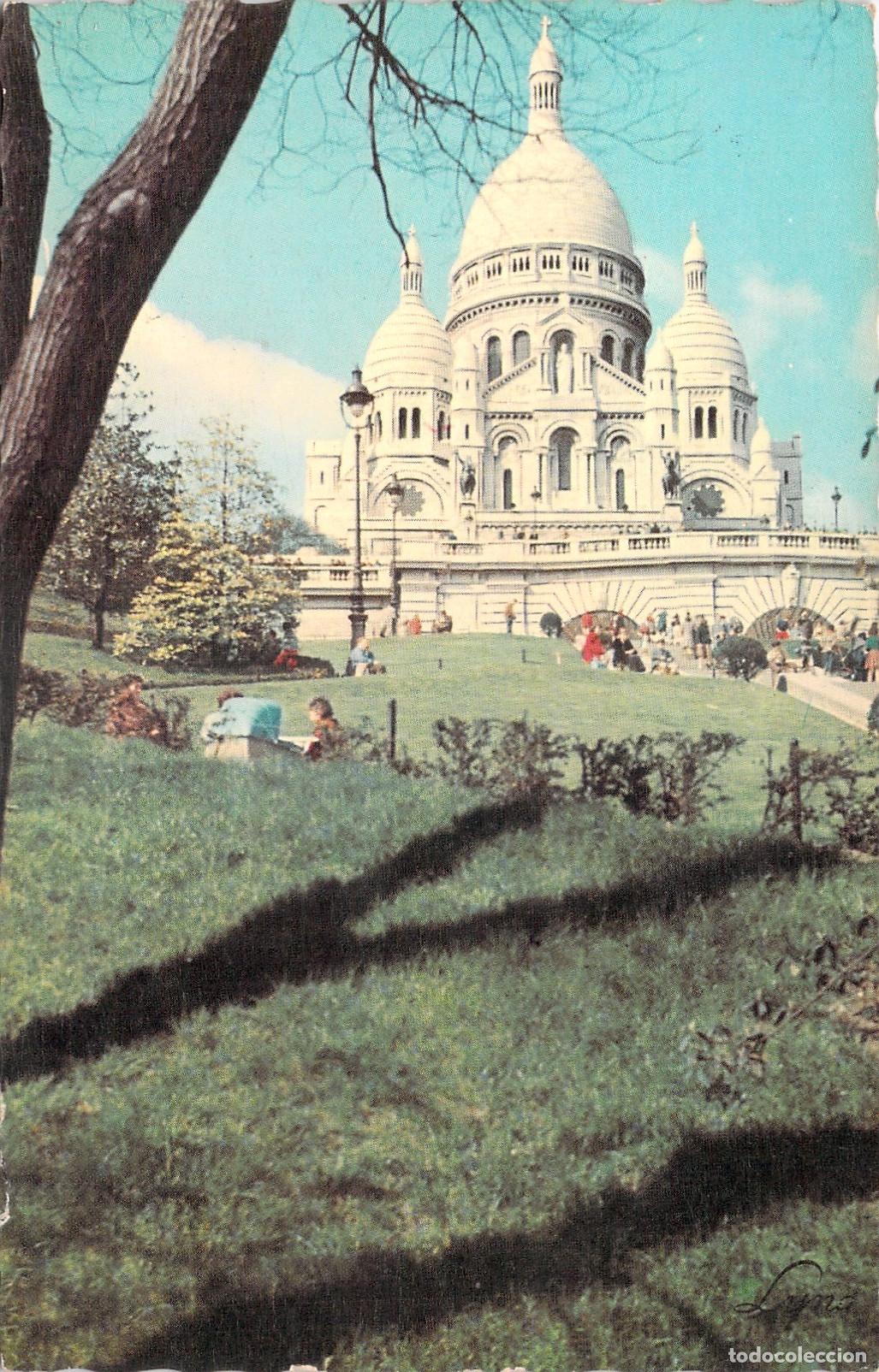 Postcards: Postal de la Bas&iacute;lica del Sagrado Coraz&oacute;n de Montmartre, Par&iacute;s