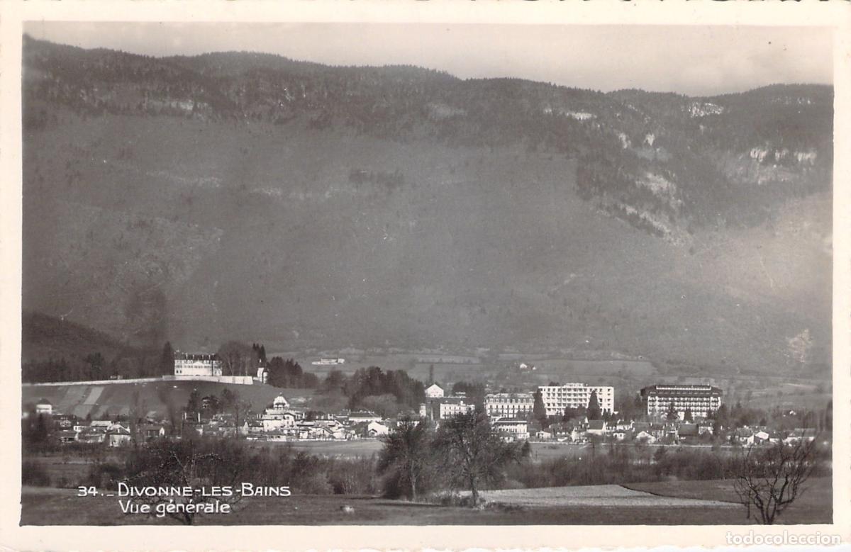 Postcards: Postal de Divonne-les-Bains Vista General Francia