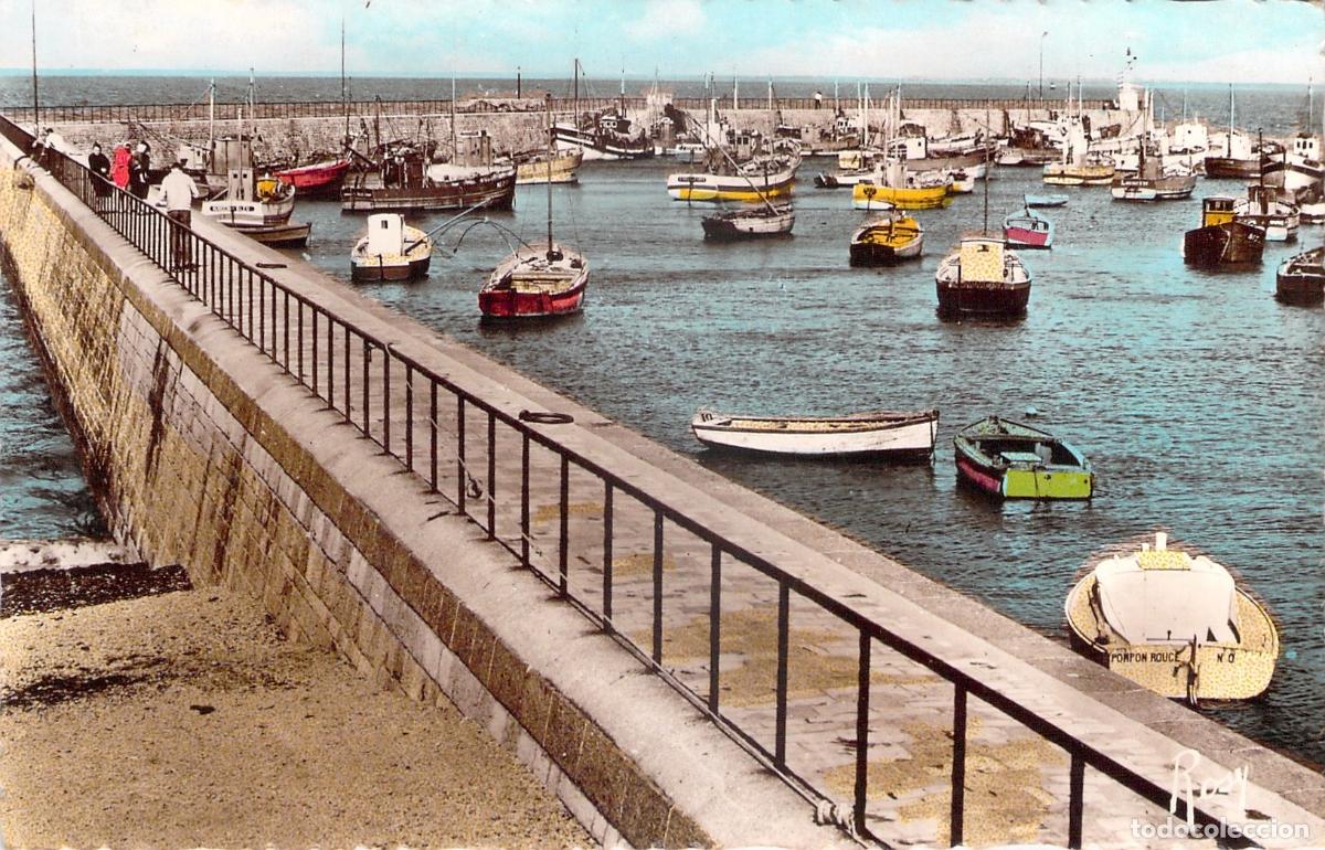 Postcards: Postal del Puerto de L'Herbaudi&egrave;re en la Isla de Noirmoutier
