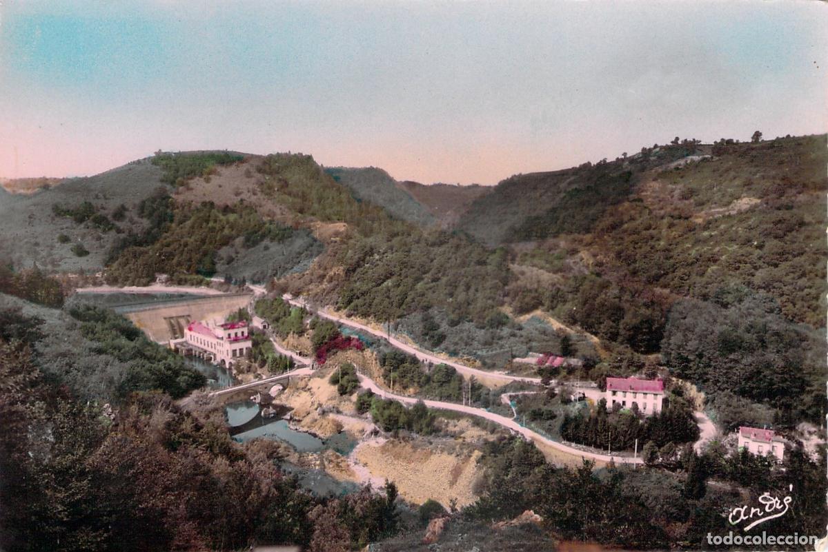 Postales: Postal Barrage des Fades y Curva de Saint-Priest, Auvernia