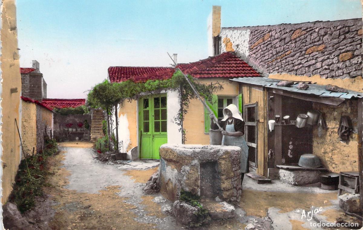 Postales: Postal Isla de Oleron Domino Coin Rustique Pozo