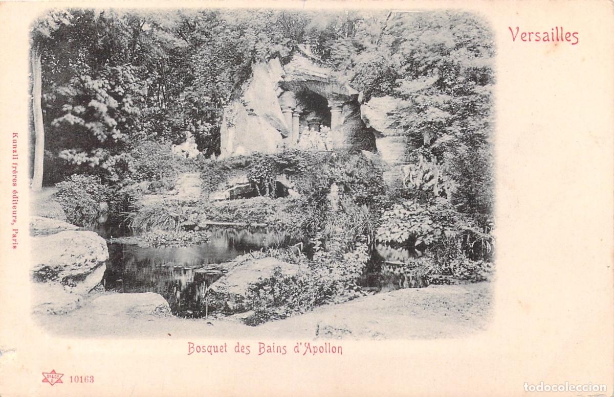 Postales: Postal de Versailles Bosquet des Bains d'Apollon Francia
