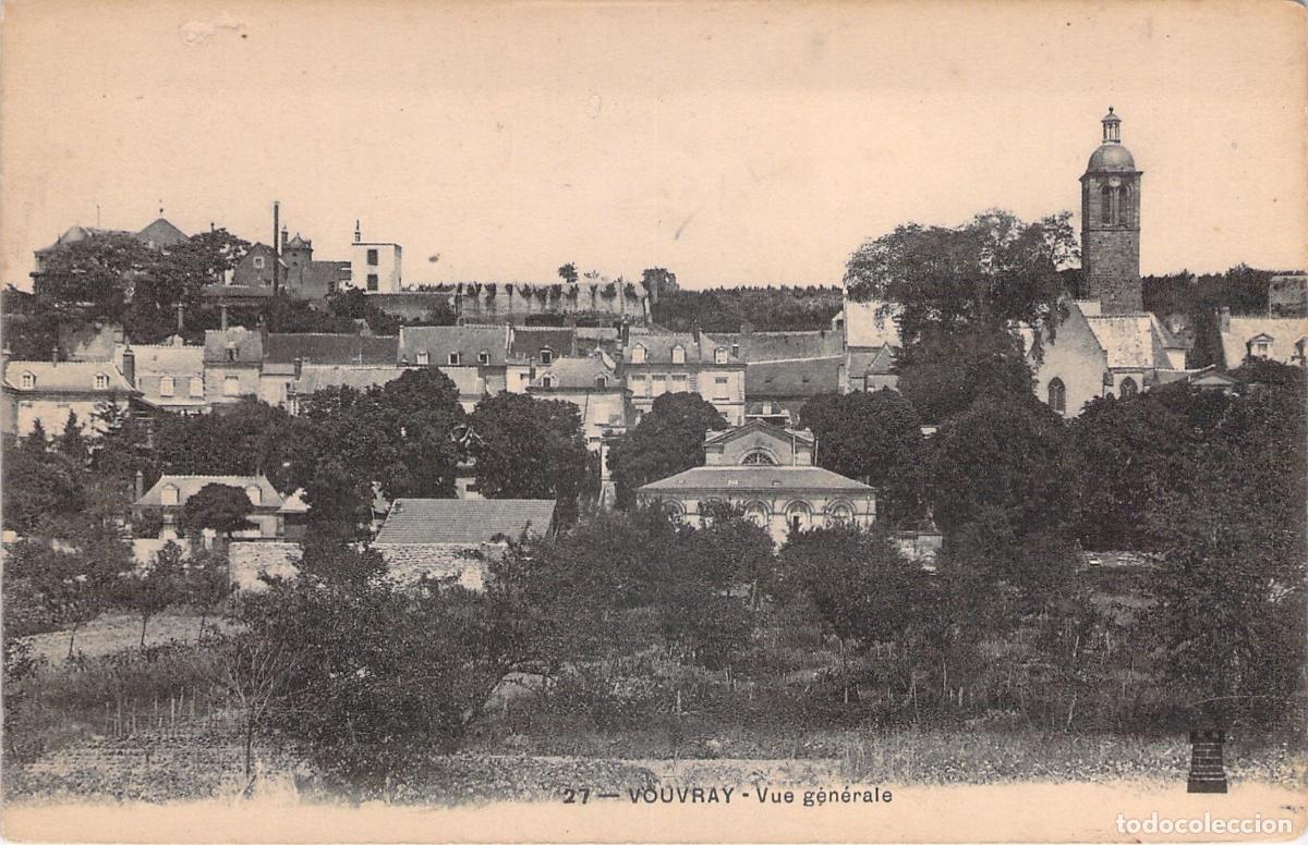 Postales: Postal de Vista General de Vouvray, Francia