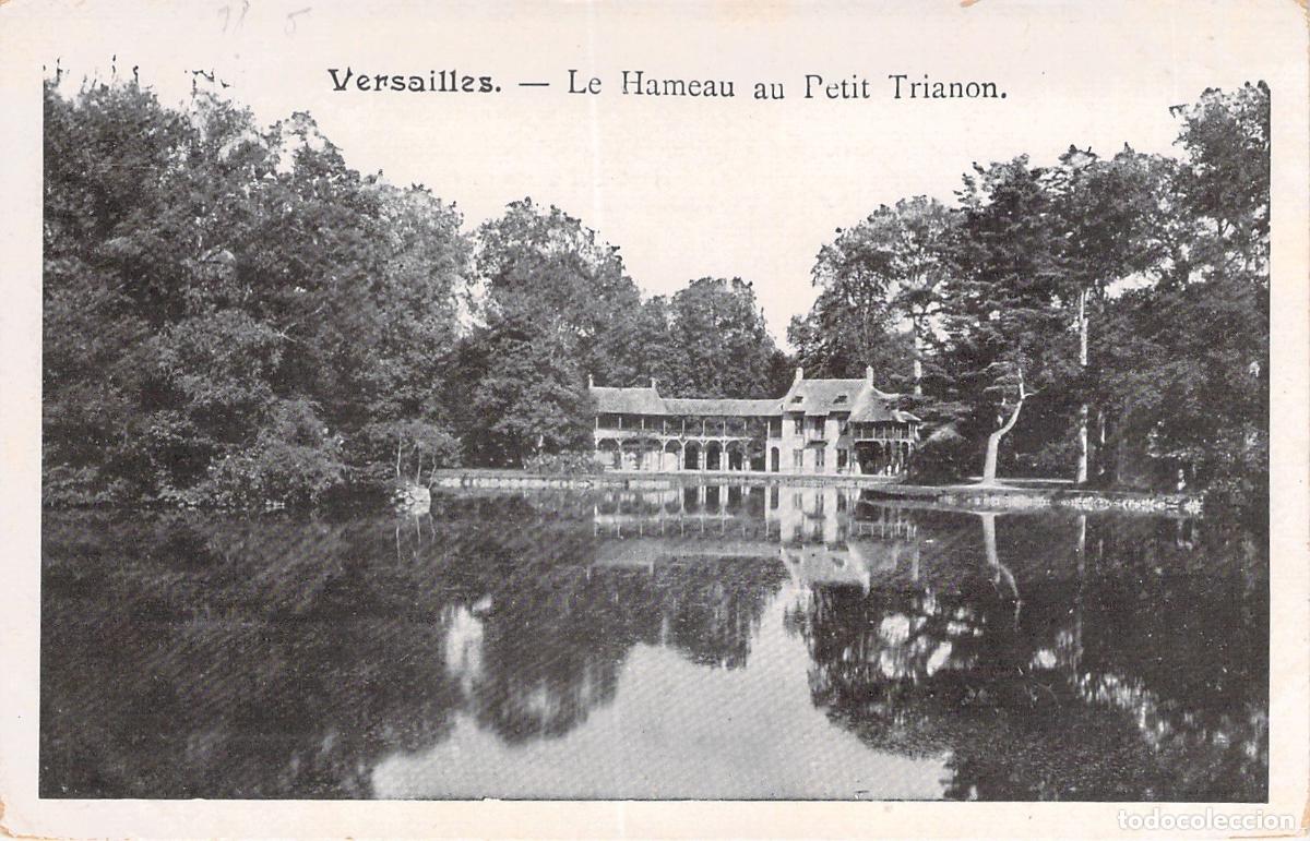 Postkarten: Postal de Versalles - El Hameau del Petit Trianon, Francia