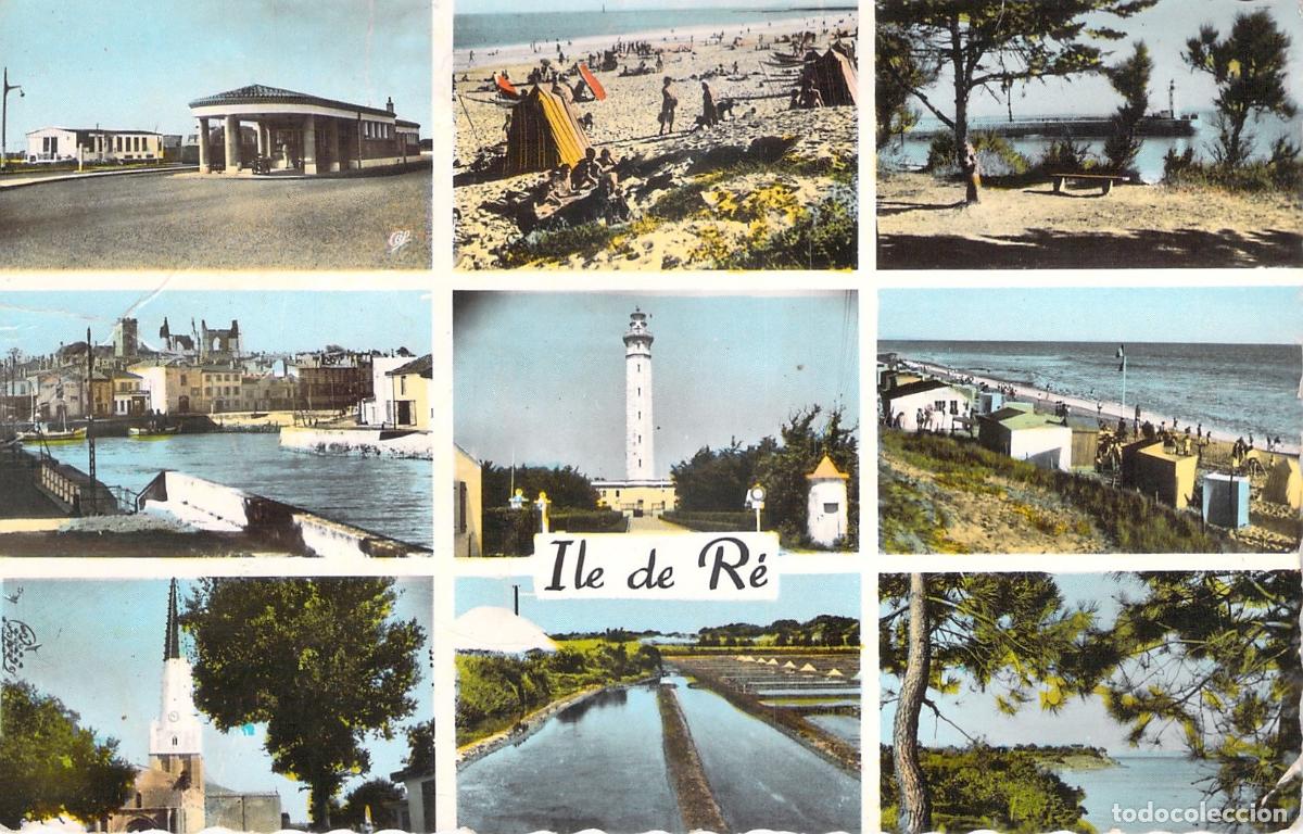 Postcards: Postal Multivista Tur&iacute;stica de la Isla de R&eacute;, Francia
