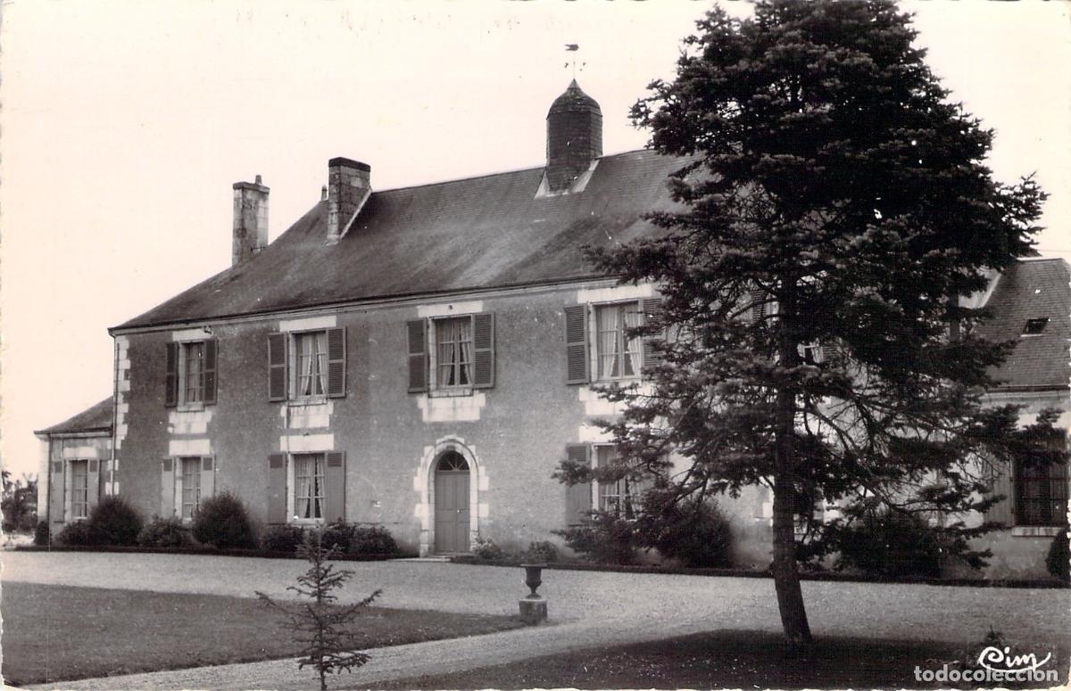 Postcards: Postal del Ch&acirc;teau des Granges en Par&ccedil;ay-sur-Vienne, Francia