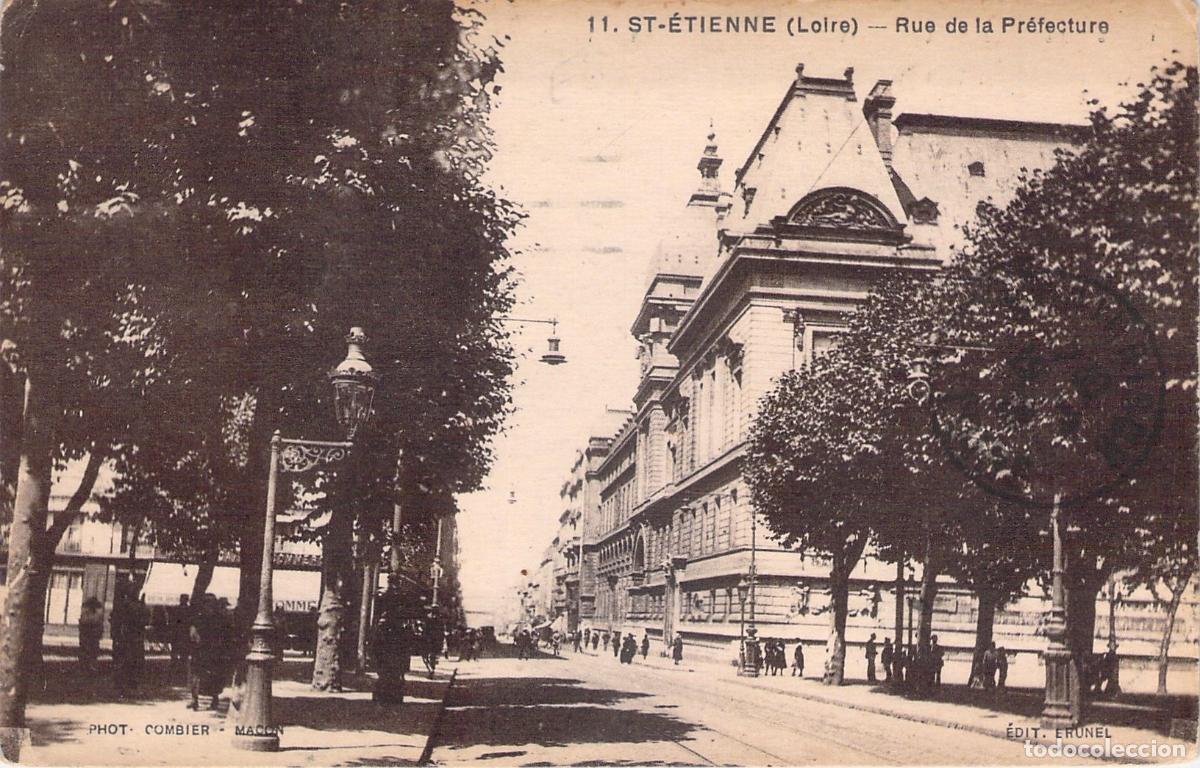 Postales: Postal de Saint-&Eacute;tienne - Rue de la Pr&eacute;fecture, Francia