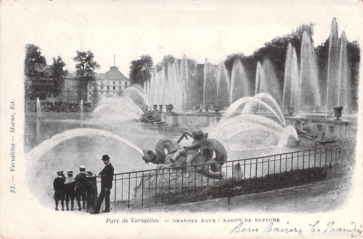Postales: Tarjeta Postal Bassin de Neptune Parc de Versailles Francia