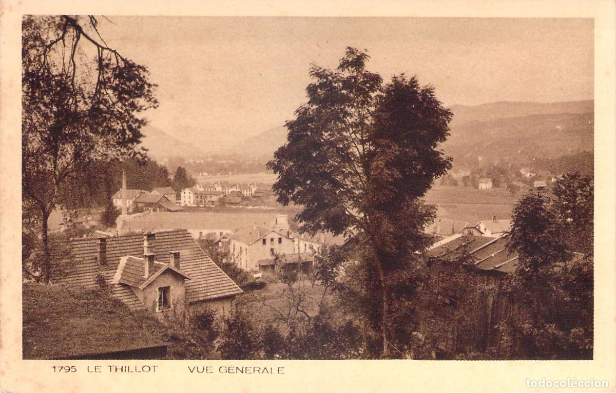 Postcards: Postal de la Vista General de Le Thillot, Vosges, Francia