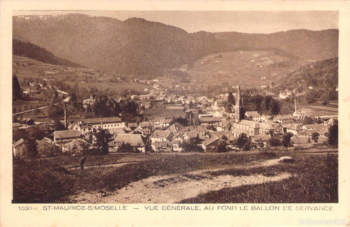 Postcards: Postal de Saint-Maurice-sur-Moselle Vista General de Vosges